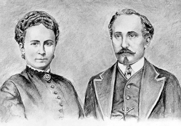 Adam și Sophie Opel 1868